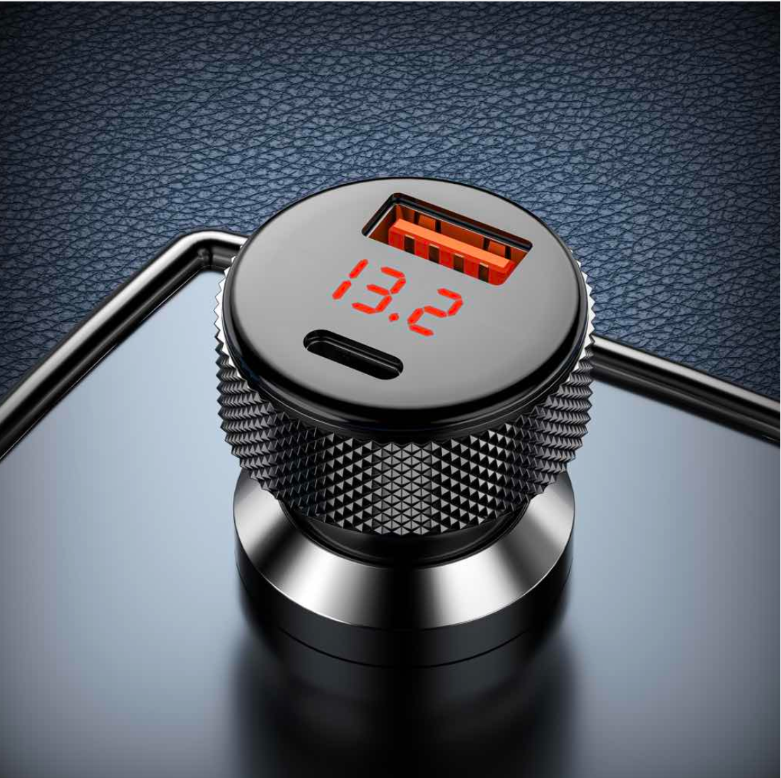 GULFY USB-A & USB-C Car Charger (48W, multi-color)
