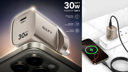 GULFY 30W USB - C Power Adapter: A Charging Game - Changer