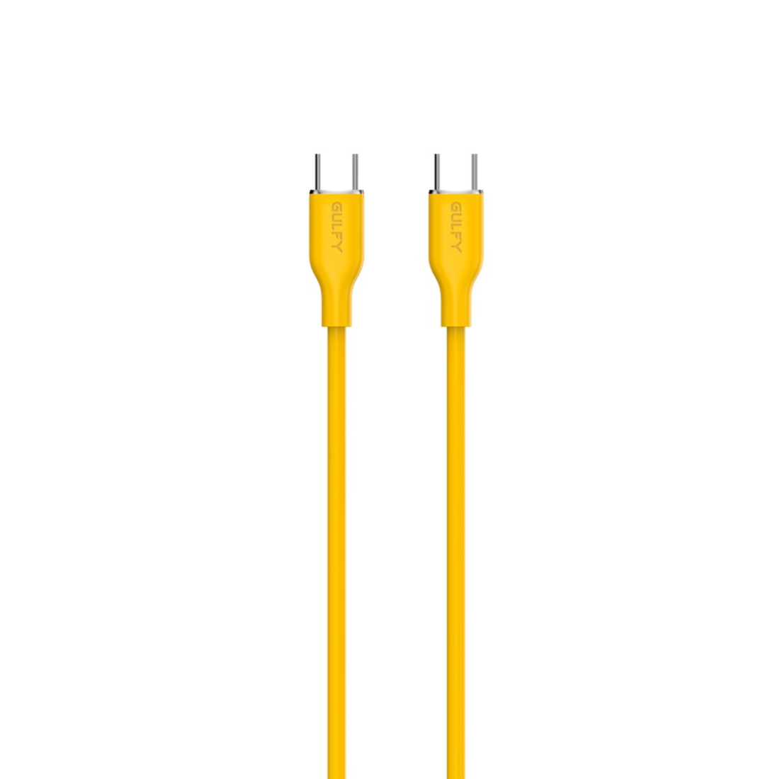 GULFY USB-C to USB-C Fast Charging & Sync Cable (60W, 1m, Multi-color, Silica gel)