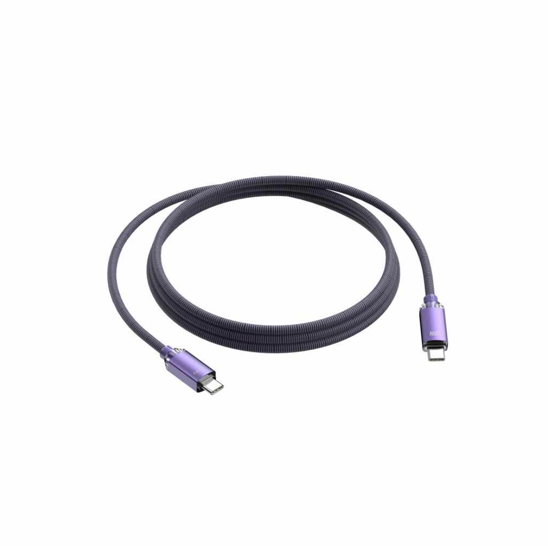GULFY USB-C to USB-C Fast Charging & Sync Cable (60W, 1m, Multi-color, Aluminum alloy & Nylon)