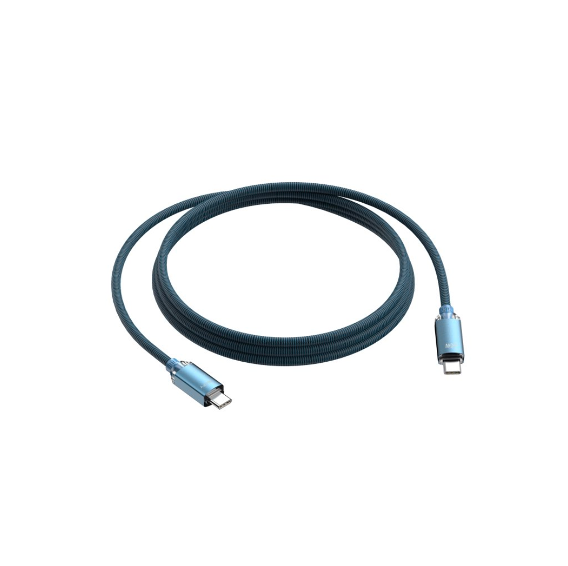 GULFY USB-C to USB-C Fast Charging & Sync Cable (60W, 1m, Multi-color, Aluminum alloy & Nylon)