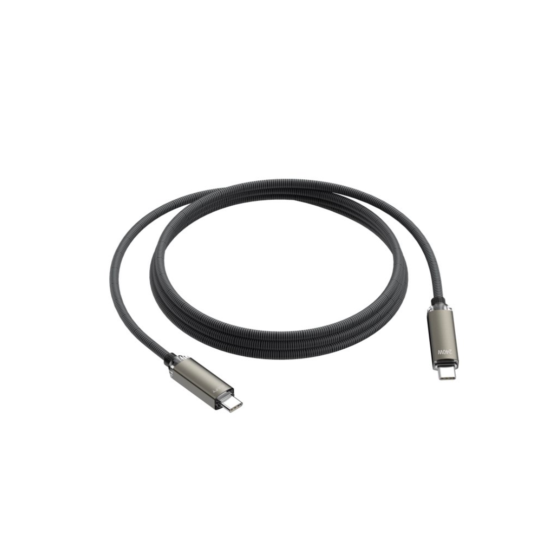GULFY 240W USB-C to USB-C Fast Charging & Sync Cable (2m, Multi-color, Aluminum alloy & Nylon)