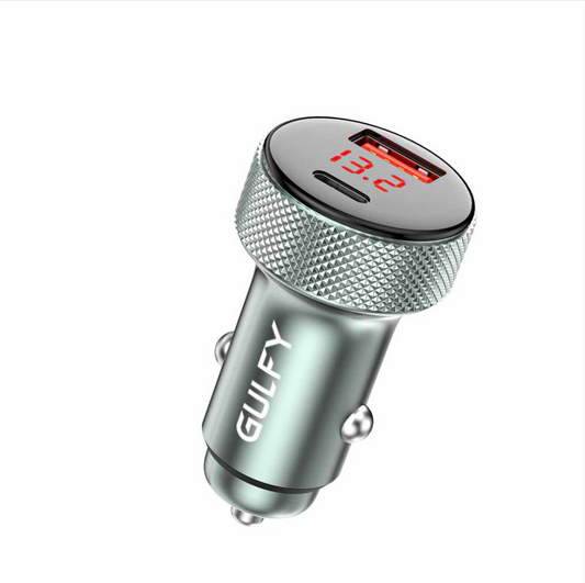 GULFY USB-A & USB-C Car Charger (48W, multi-color)