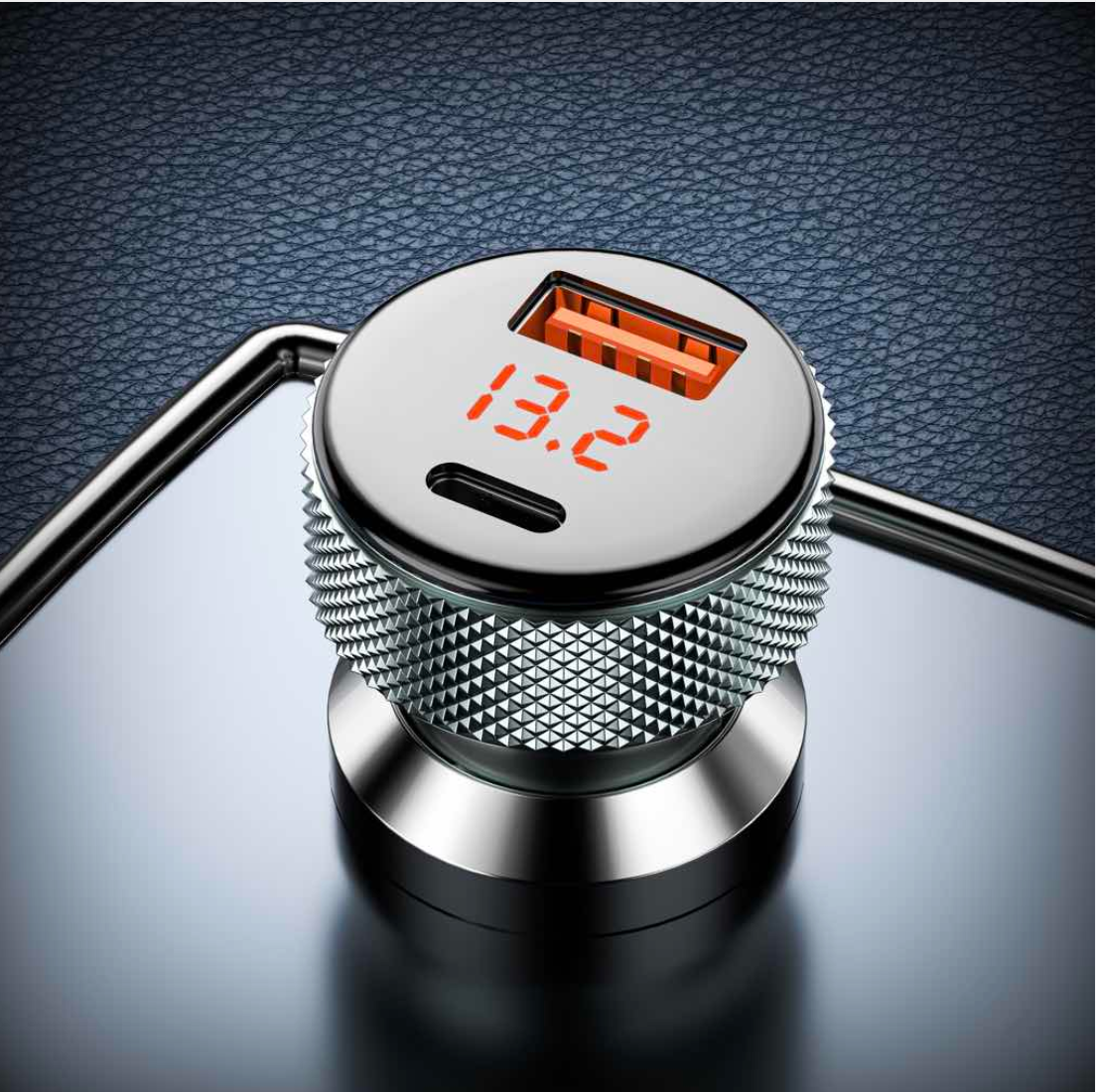 GULFY USB-A & USB-C Car Charger (48W, multi-color)