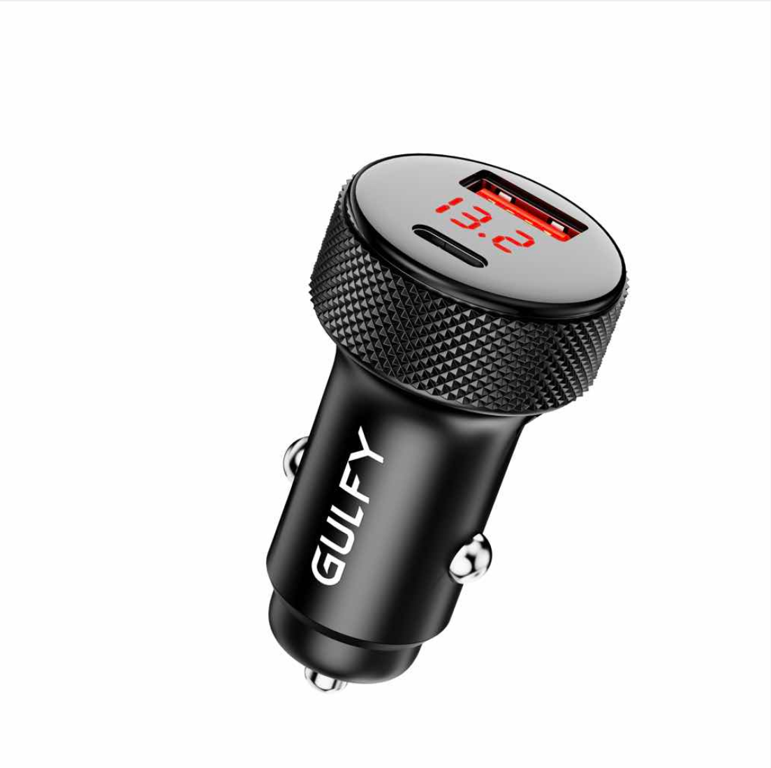 GULFY USB-A & USB-C Car Charger (48W, multi-color)