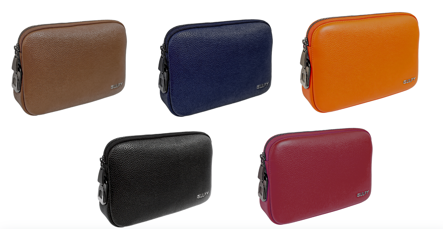 Fingerprint & Bluetooth Smart Lock Bag | PU Leather | Zinc Alloy Lock