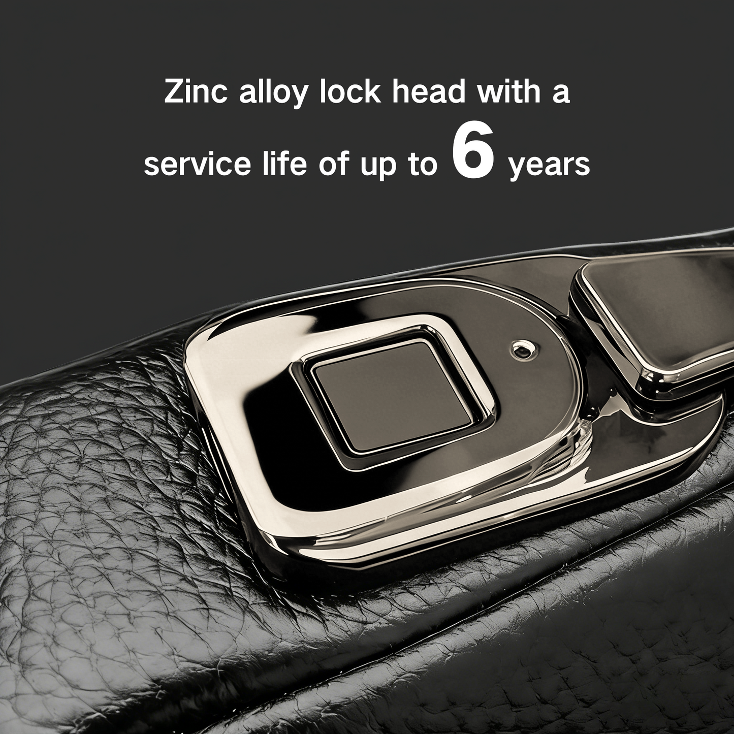 Fingerprint & Bluetooth Smart Lock Bag | PU Leather | Zinc Alloy Lock