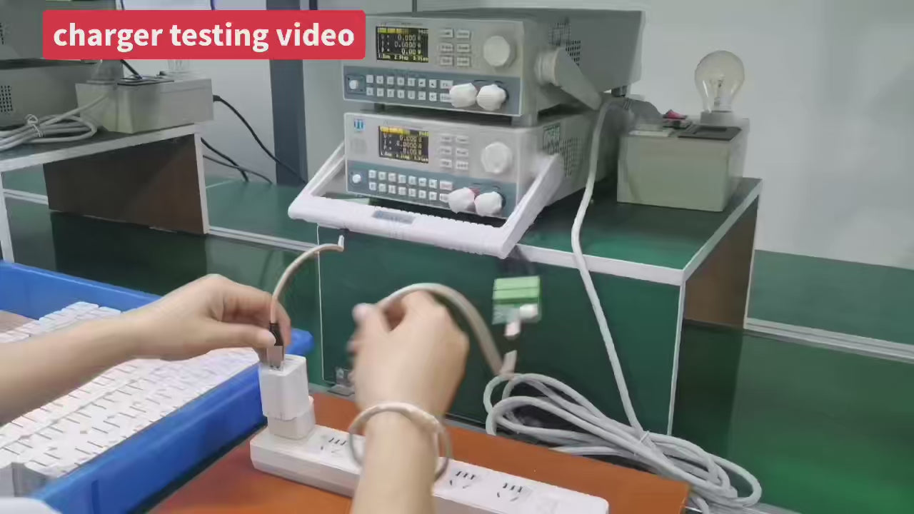 Load video: Charger testing